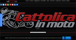 Desktop Screenshot of cattolicainmoto.it
